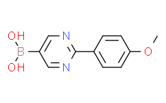 (2-(4-methoxyphenyl)pyrimidin-5-yl)boronic acid,95%