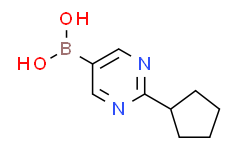 (2-cyclopentylpyrimidin-5-yl)boronic acid,95%
