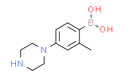 (2-methyl-4-(piperazin-1-yl)phenyl)boronic acid,95%