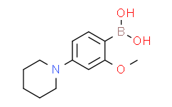 (2-methoxy-4-(piperidin-1-yl)phenyl)boronic acid,95%