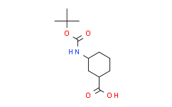 顺-3-(叔丁氧羧氨基)环己基甲酸,97%