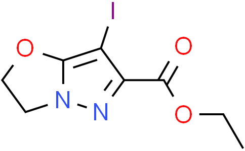 ethyl 7-iodo-2,3-dihydropyrazolo[5,1-b]oxazole-6-carboxylate