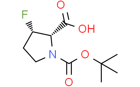 (2S,3S)-1-[(tert-butoxy)carbonyl]-3-fluoropyrrolidine-2-carboxylic acid