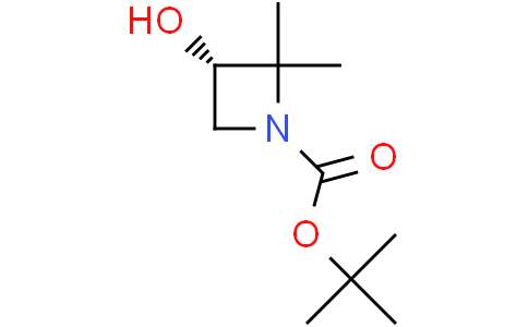 tert-butyl (3S)-3-hydroxy-2,2-dimethyl-azetidine-1-carboxylate