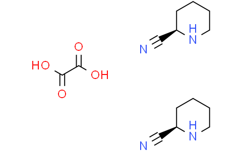 (2R)-piperidine-2-carbonitrile hemi(oxalic acid)