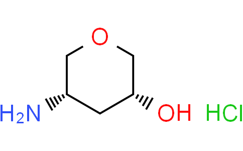 (3R,5S)-5-aminotetrahydropyran-3-ol hydrochloride
