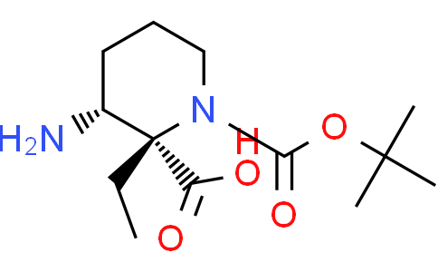 1-tert-butyl O2-ethyl (2S,3R)-3-aminopiperidine-1,2-dicarboxylate