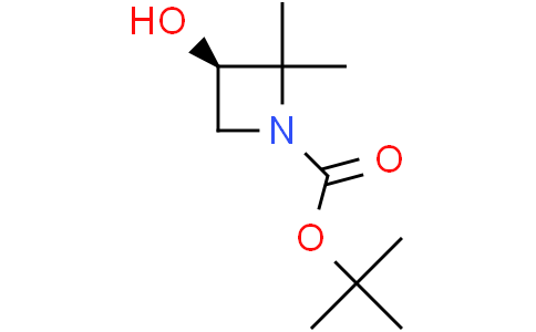 tert-butyl (3R)-3-hydroxy-2,2-dimethyl-azetidine-1-carboxylate