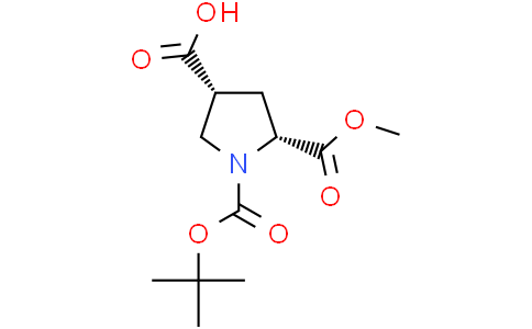 (3R,5R)-1-[(tert-butoxy)carbonyl]-5-(methoxycarbonyl)pyrrolidine-3-carboxylic acid