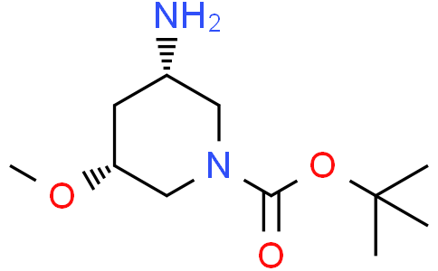 tert-butyl (3S,5R)-3-amino-5-methoxypiperidine-1-carboxylate