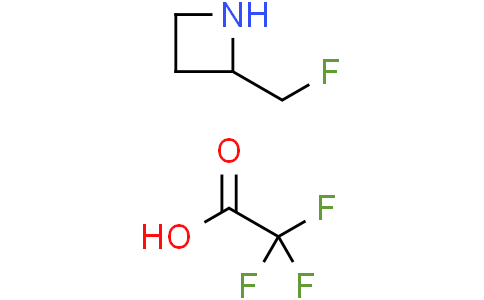 2-(fluoromethyl)azetidine 2,2,2-trifluoroacetic acid