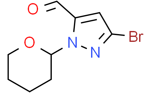 3-bromo-1-(oxan-2-yl)-1H-pyrazole-5-carbaldehyde
