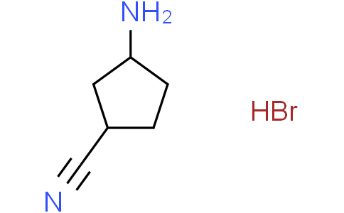 3-aminocyclopentane-1-carbonitrile hydrobromide