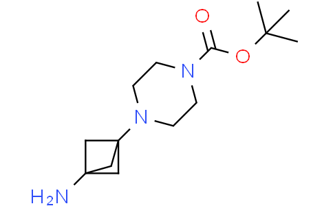 tert-butyl 4-{3-aminobicyclo[1.1.1]pentan-1-yl}piperazine-1-carboxylate