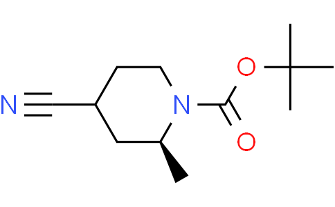 tert-butyl (2S)-4-cyano-2-methylpiperidine-1-carboxylate