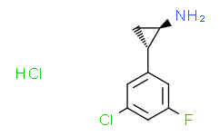 反式-2-（3-氯-5-氟苯基）环丙-1-胺盐酸盐,99%