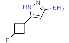 5-(3-Fluoro-cyclobutyl)-1H-pyrazol-3-ylaMine