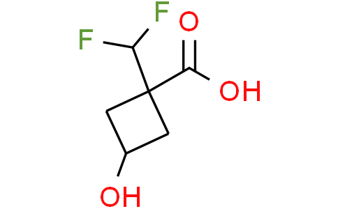 1-(difluoromethyl)-3-hydroxycyclobutane-1-carboxylic acid