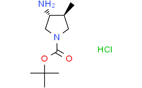 tert-butyl trans-3-amino-4-methyl-pyrrolidine-1-carboxylate hydrochloride