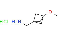 [3-methoxybicyclo[1.1.1]pentan-1-yl]methanamine hydrochloride