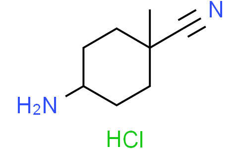 4-amino-1-methylcyclohexane-1-carbonitrile hydrochloride