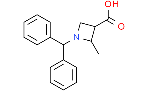 1-benzhydryl-2-methyl-azetidine-3-carboxylic acid