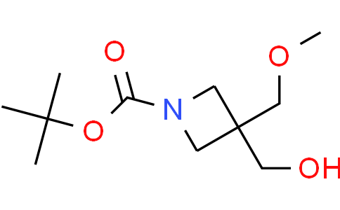tert-butyl 3-(hydroxymethyl)-3-(methoxymethyl)azetidine-1-carboxylate