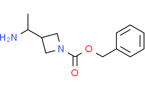benzyl 3-(1-aminoethyl)azetidine-1-carboxylate