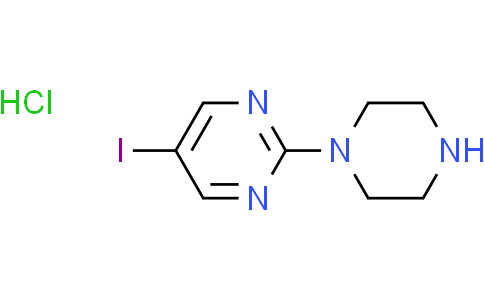 5-iodo-2-piperazin-1-yl-pyrimidine hydrochloride