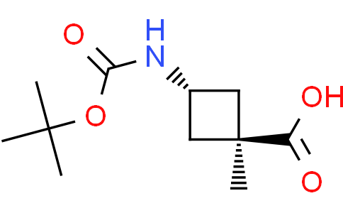 trans-3-{[(tert-butoxy)carbonyl]amino}-1-methylcyclobutane-1-carboxylic acid