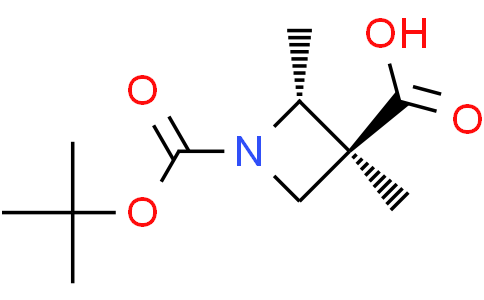 1-tert-butyl 3-methyl (2S,3R)-2-methylazetidine-1,3-dicarboxylate