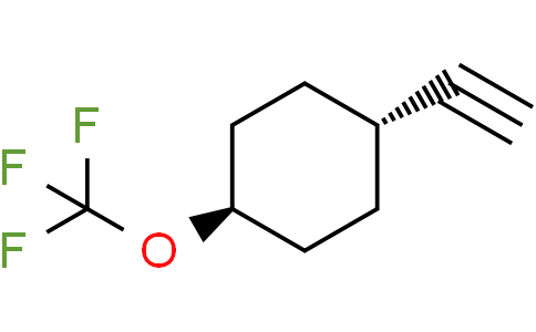 trans-1-ethynyl-4-(trifluoromethoxy)cyclohexane