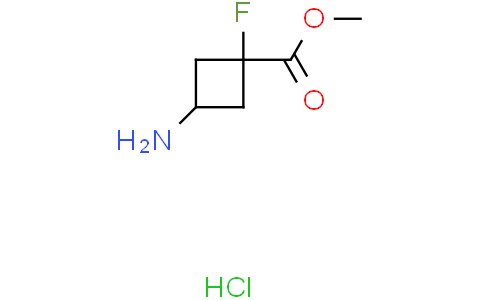 methyl trans-3-amino-1-fluoro-cyclobutanecarboxylate hydrochloride