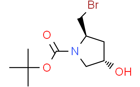 tert-butyl (2R,4S)-2-(bromomethyl)-4-hydroxypyrrolidine-1-carboxylate