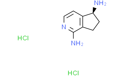 (5S)-6,7-dihydro-5H-cyclopenta[c]pyridine-1,5-diamine dihydrochloride