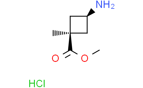 methyl cis-3-amino-1-methylcyclobutane-1-carboxylate hydrochloride