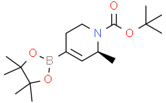 tert-butyl (6S)-6-methyl-4-(4,4,5,5-tetramethyl-1,3,2-dioxaborolan-2-yl)-3,6-dihydro-2H-pyridine-1-carboxylate