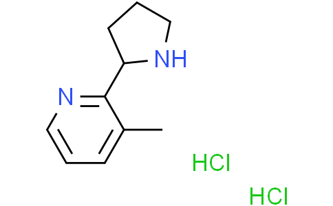 3-methyl-2-pyrrolidin-2-yl-pyridine dihydrochloride