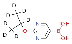(2-((propan-2-yl-d7)oxy)pyrimidin-5-yl)boronic acid,95%