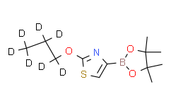 2-(propoxy-d7)-4-(4，4，5，5-tetramethyl-1，3，2-dioxaborolan-2-yl)thiazole,95%