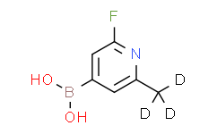 (2-fluoro-6-(methyl-d3)pyridin-4-yl)boronic acid,95%