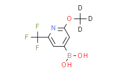 (2-(methoxy-d3)-6-(trifluoromethyl)pyridin-4-yl)boronic acid,95%