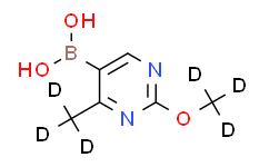(2-(methoxy-d3)-4-(methyl-d3)pyrimidin-5-yl)boronic acid,95%