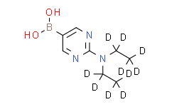 (2-(bis(ethyl-d5)amino)pyrimidin-5-yl)boronic acid,95%