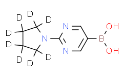 (2-(pyrrolidin-1-yl-d8)pyrimidin-5-yl)boronic acid,95%