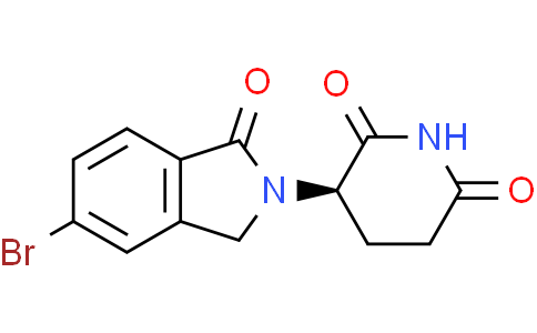 (3R)-3-(5-bromo-1-oxo-isoindolin-2-yl)piperidine-2,6-dione