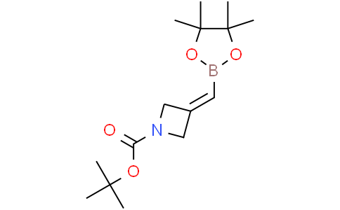 tert-butyl 3-[(4,4,5,5-tetramethyl-1,3,2-dioxaborolan-2-yl)methylene]azetidine-1-carboxylate