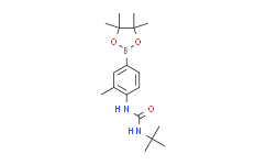 N-叔丁基-N'-[2-甲基-4-(4，4，5，5-四甲基-1，3，2-二氧硼杂环戊烷-2-基)苯基]脲,95%