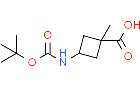 3-(tert-butoxycarbonylamino)-1-methyl-cyclobutanecarboxylic acid