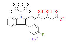 (3S,5R)-Fluvastatin-d6 (sodium)